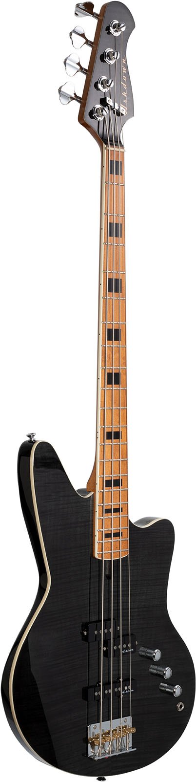 Roasted Saint Artisan Obsidian Flame E-Bass Black